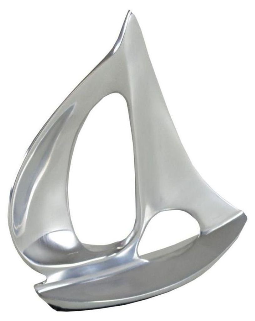 Scultura Casablanca in alluminio lucido h.21cm altezza: 21 Immagine del prodotto 