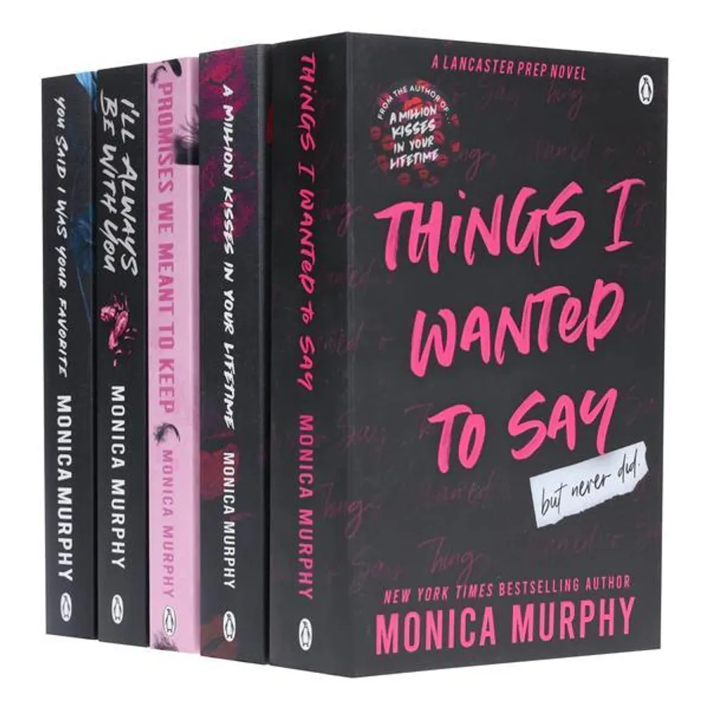 Série Lancaster Prep Monica Murphy : Coffret de 5 Livres Brochés VF