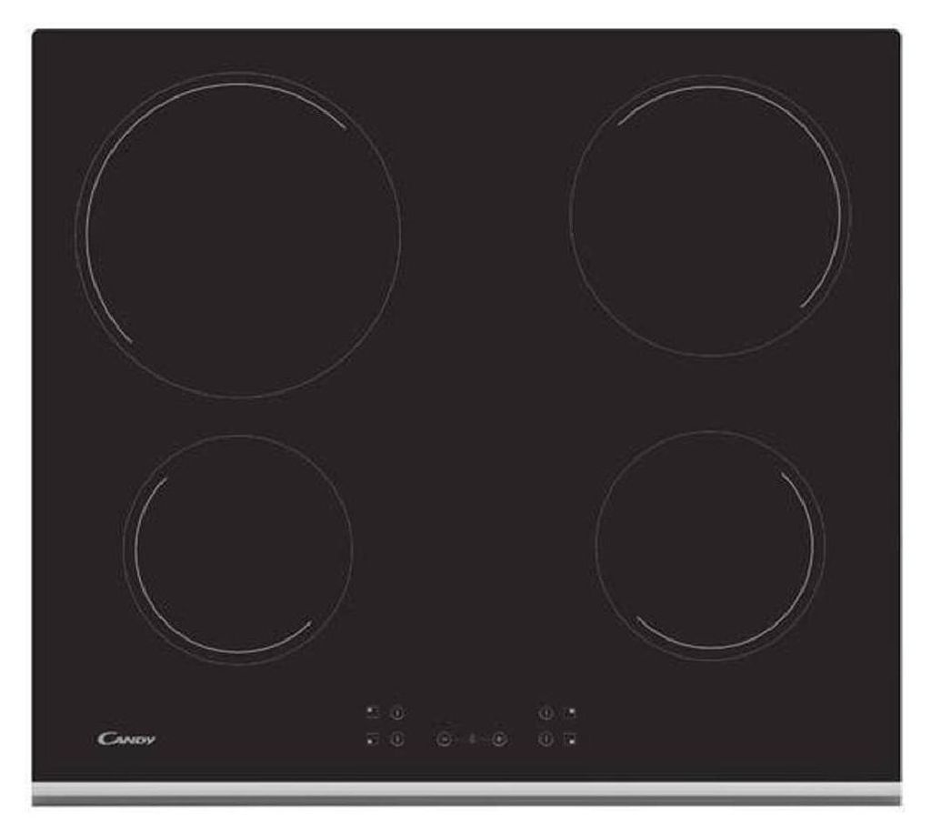 Candy Timeless CH64XB, Schwarz, Integriert, 59 cm, Keramik, Produktbild 