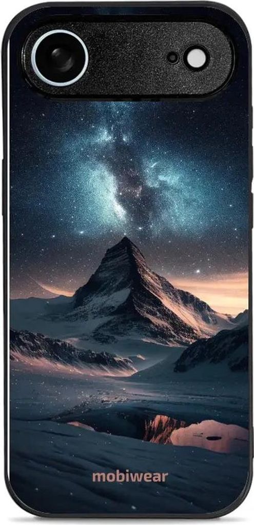Handyhülle für iPhone Air, Mobiwear Glossy Case, Nachtberg