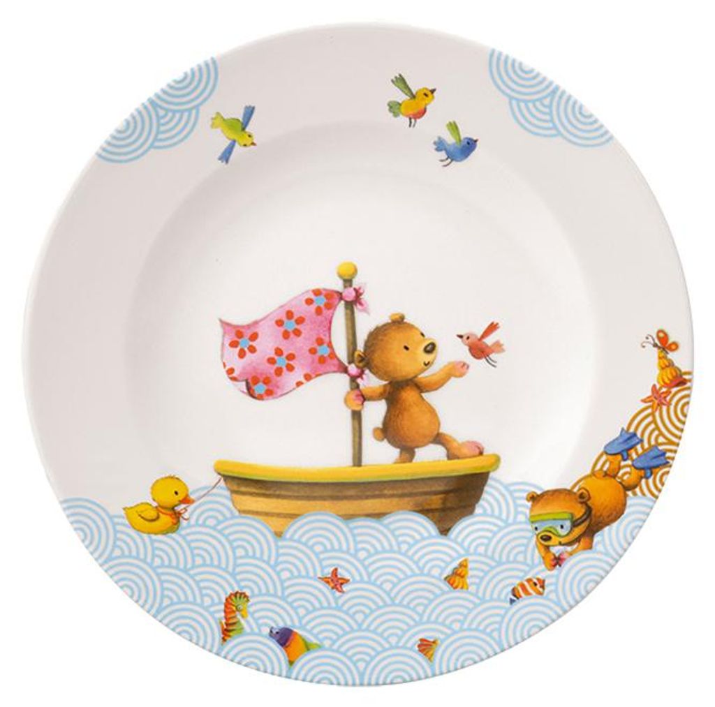 Villeroy & Boch Happy as a Bear Flacher Kinderteller, 21,5 Produktbild 
