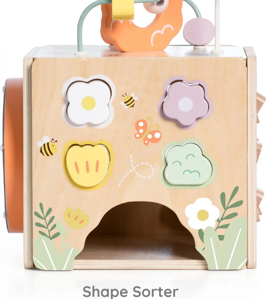 Cube à moteur d'abeille pour stimuler la coordination de votre bébé - 5