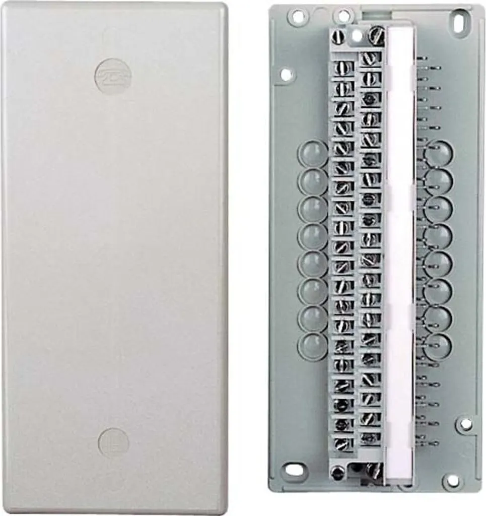 Boîte de distribution VKK 2 pour câblage structuré de 20 paires télécom