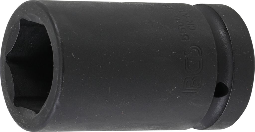 BGS 5500-34 Kraft-Steckschlüssel-Einsatz Sechskant , tief, Antrieb Innenvierkant 25 mm (1"), SW 34 mm