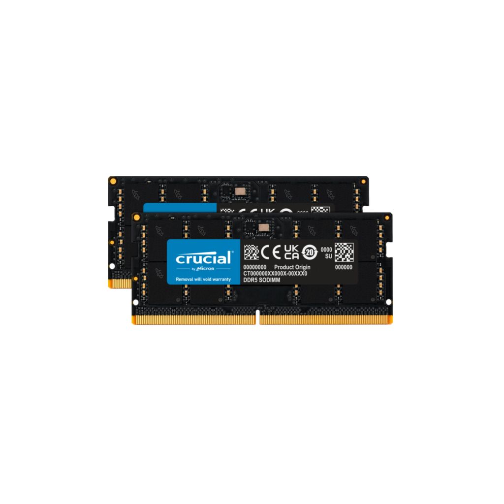 Crucial - Kit 64 Go (2 x 32 Go) - DDR5 - 4800 MHz - C40 main image 1