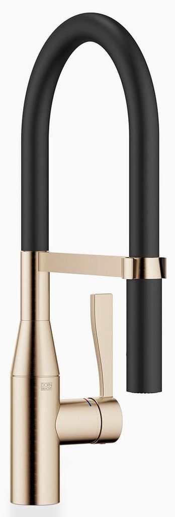 Dornbracht SYNC Profi-Einhebelmischer, flexibler Silikonschlauch, Ausladung 200mm, 33865895-46