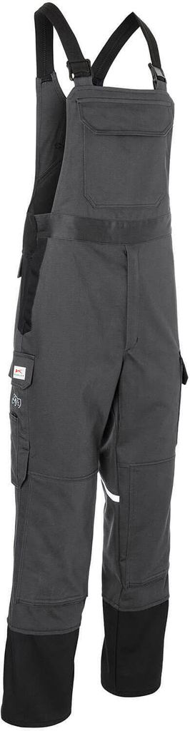 Kübler Protectiq Welding Latzhose PSA 3 anthrazit/schwarz Gr. 106