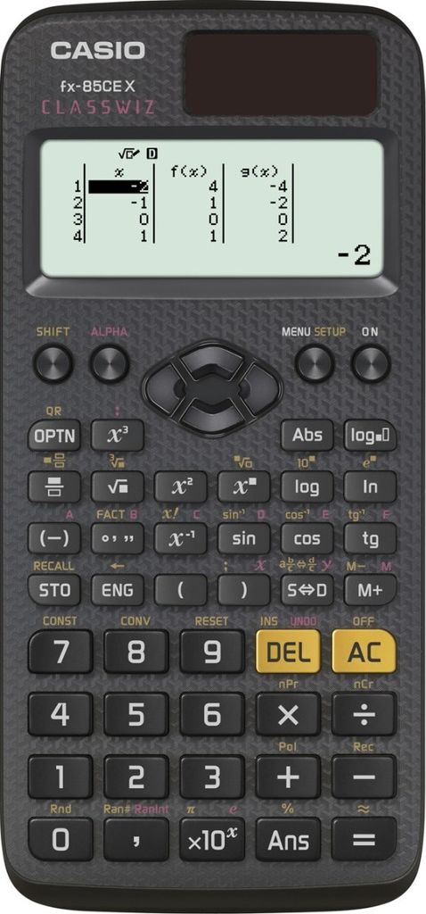Casio CASIO FX-85CEX SCIENTIFIC CALCULATOR OFFICE SCHOOL 379 FUNCTIONS 77X166MM BLACK