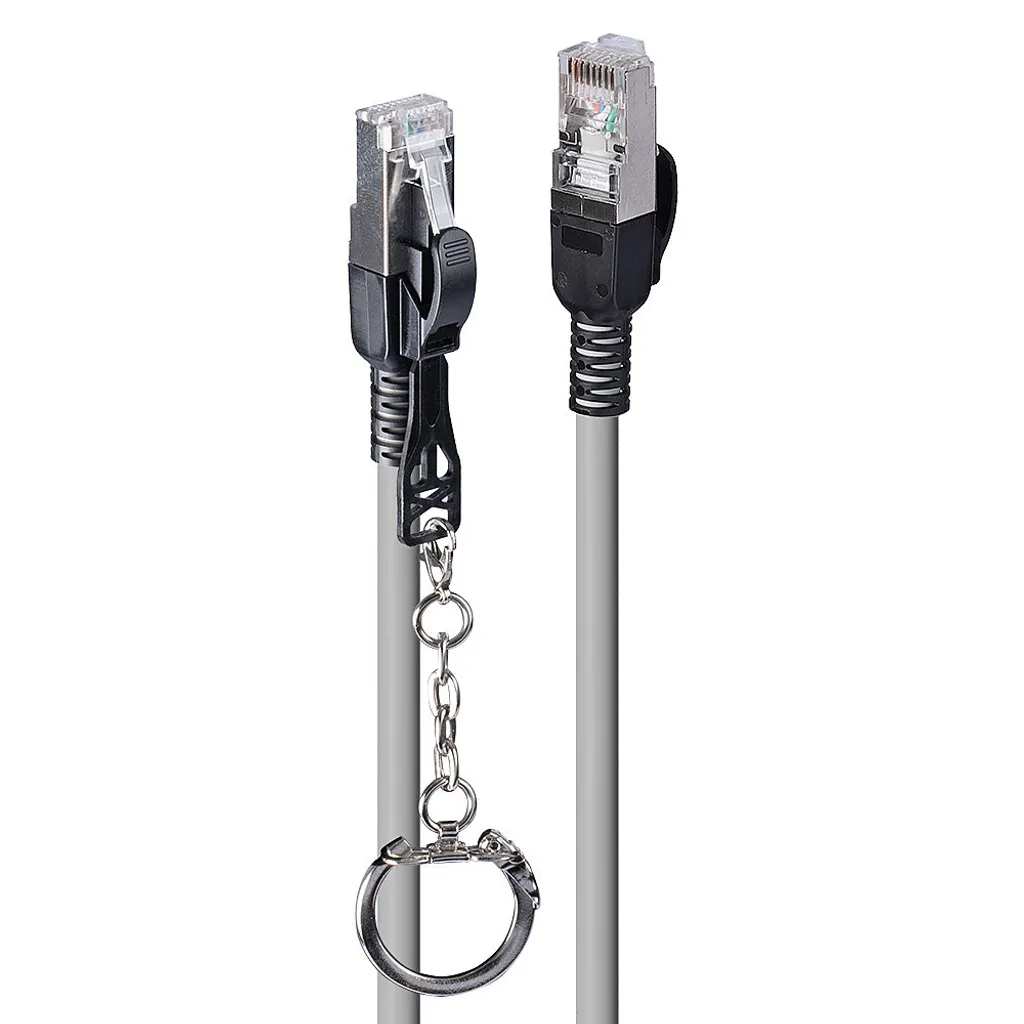 Cavo Rete Lindy 47605 Cat 6A 3m Grigio - Prezzo e Sicurezza RJ45