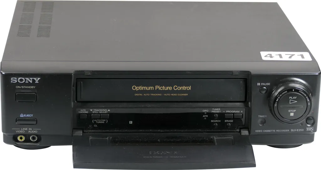 Sony SLV-E250VP Vidéo VHS 4 Têtes avec Rembobinage Rapide et Image Nette - 2