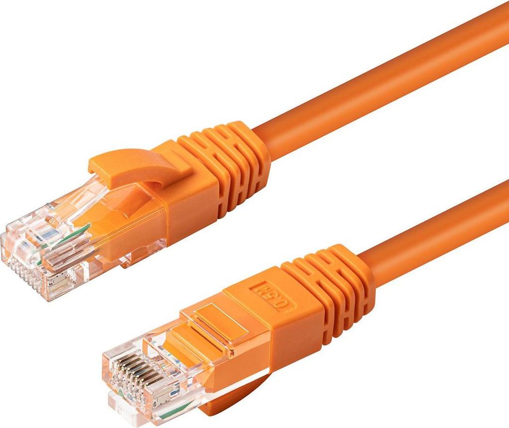 Microconnect MC-UTP6A15O, 15 m, Cat6a, U/UTP (UTP), RJ-45, RJ-45, Orange
