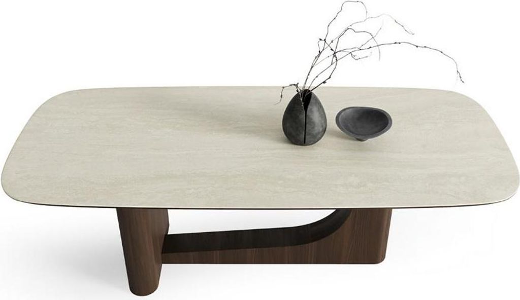 Edles Design Braun Tisch Modern Esszimmer Porzellan Esstisch Neu