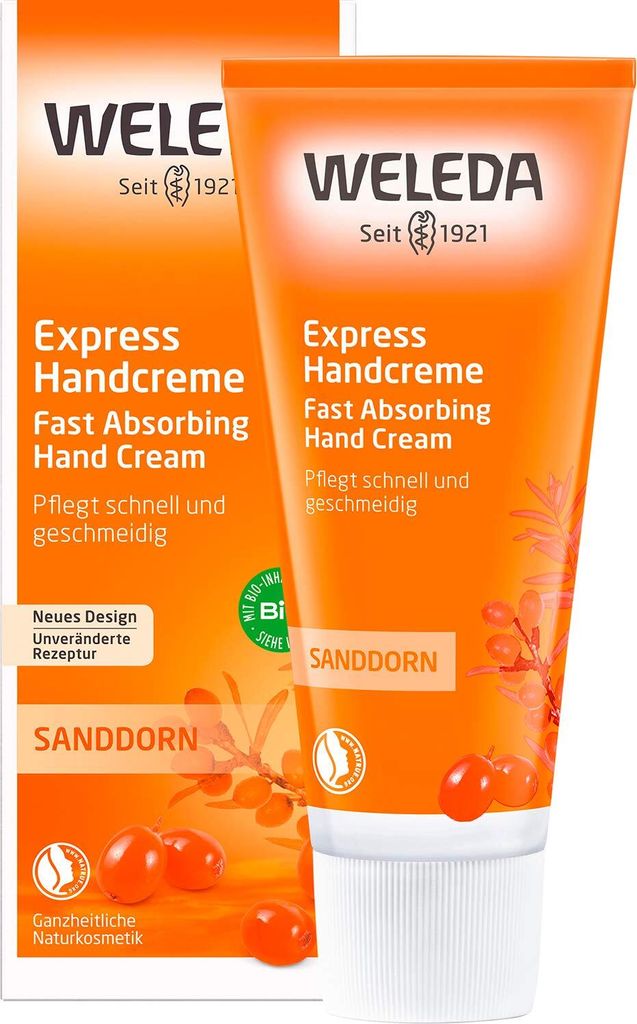 WELEDA Crème pour les mains à l'Argousier Express, 50 ml de Image du produit 