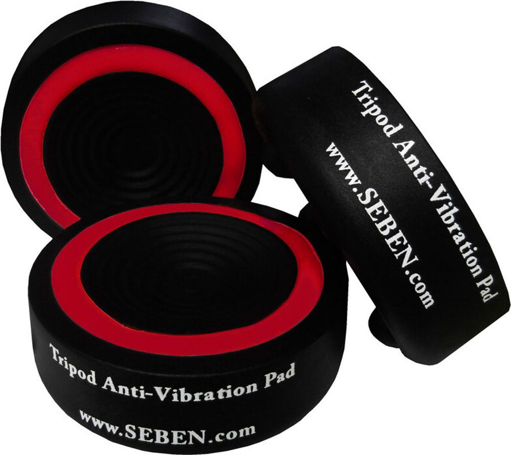 Seben Schwingungsdämpfer / Antivibration Pads für Teleskop und Stativ TAVP1