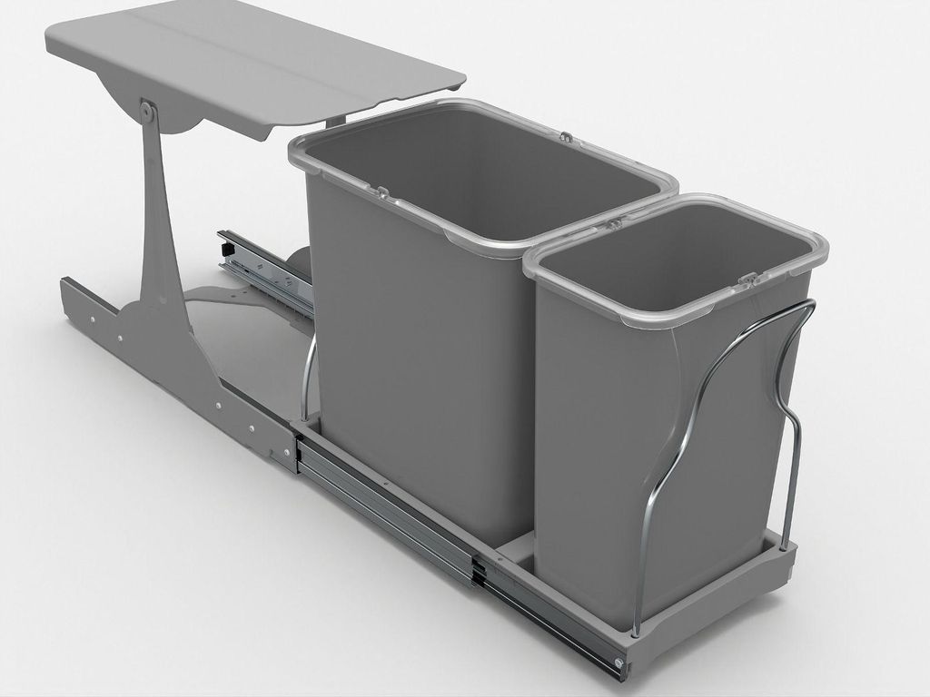 Victory Auszug Einbau-Abfallsammler 24 Liter ( 16 + 8 Produktbild 