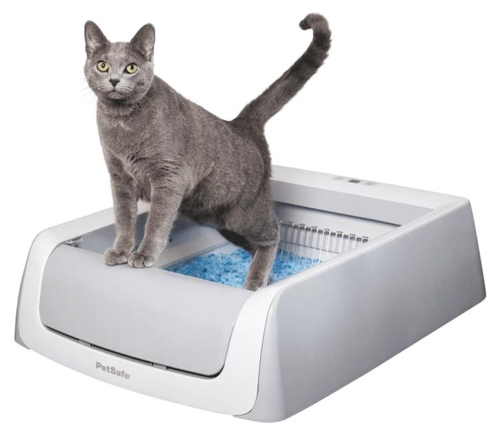 Lettaia PetSafe autopulente 15 x 70 x 48,5 cm, bianca, in Immagine del prodotto 