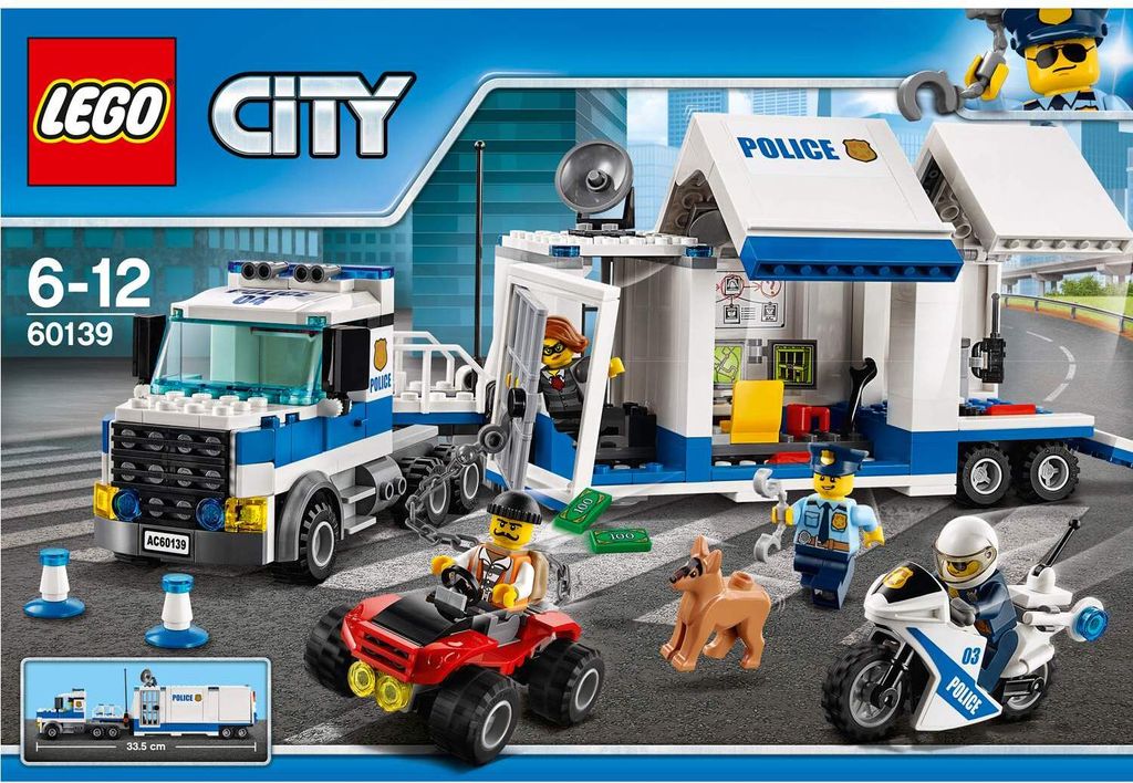 LEGO City Police Mobile Command Center Set, Zestaw do Zdjęcie produktu 