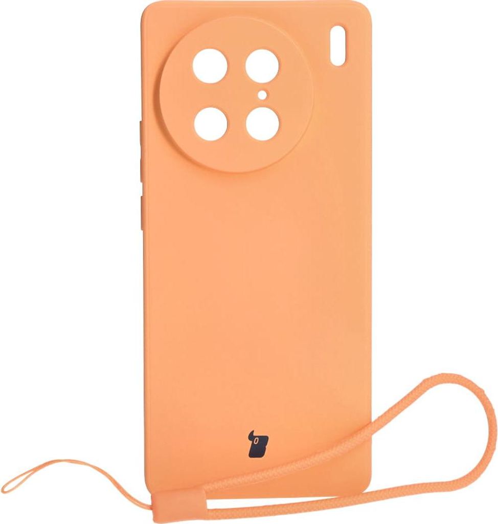 Bizon Silikonhülle Sq für VIVO X90 Pro, orange Produktbild 
