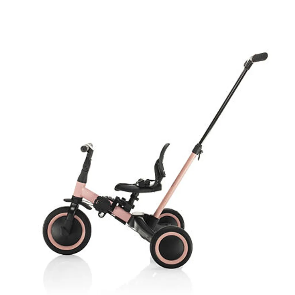 Tricycle ZOPA Razor 3 en 1 Quartz Pink avec canne parentale réglable