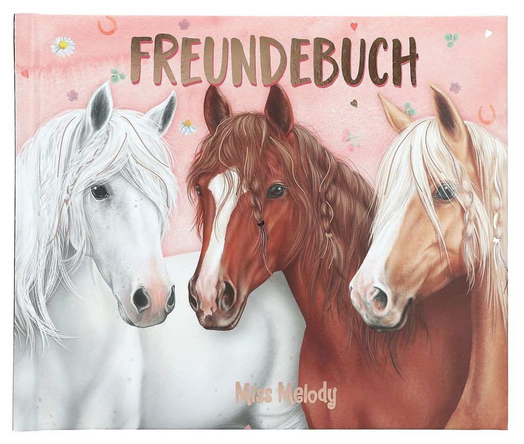Depesche 13938 Miss Melody - Freundebuch in Rosa, mit Produktbild 