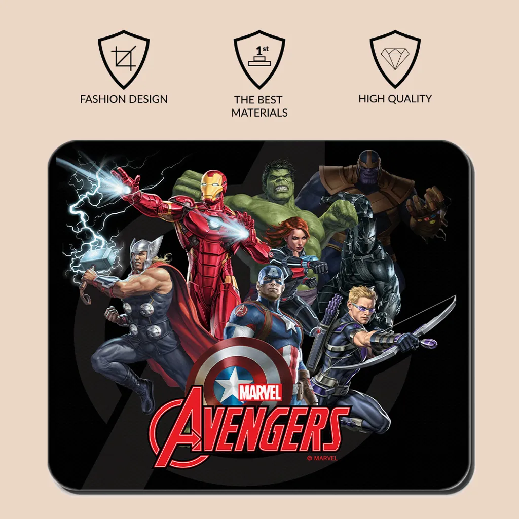 Tapis de souris grand format Marvel Avengers idéal pour le jeu - 2