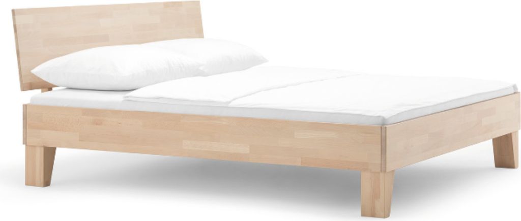 Dico Massivholz-Bettrahmen Komforthöhe 360.26 mit Kopfteil Größe: 160 x 220 cm