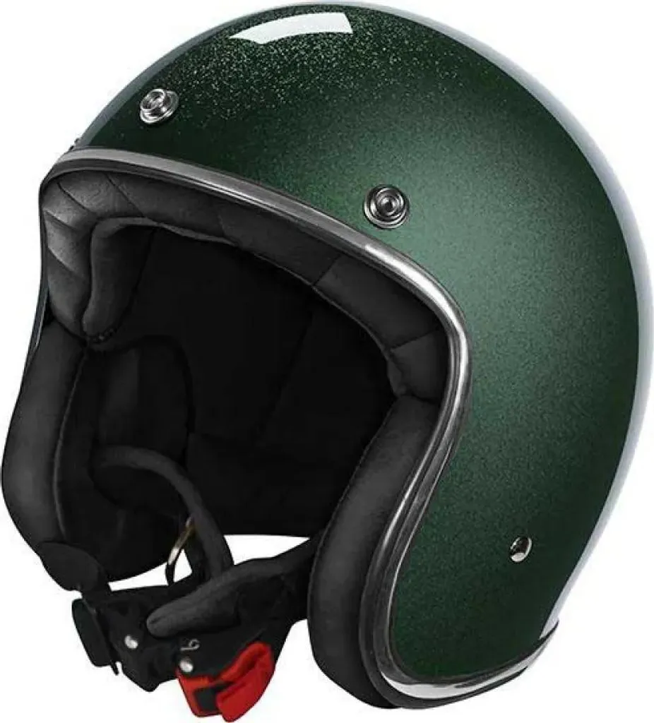 Casque jet Stormer Quartz vert M : fini la buée et la chaleur en ville