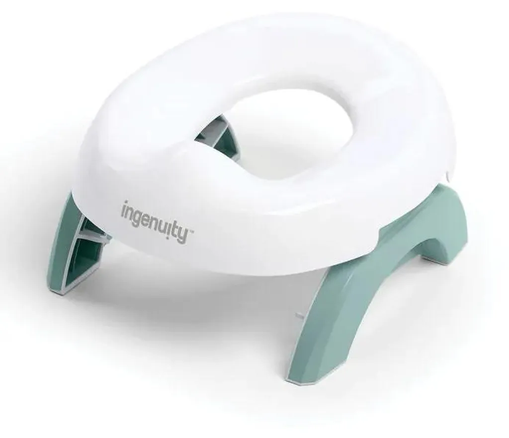 Ingenuity Pot de voyage pliable 2-en-1 avec pieds antidérapants stables