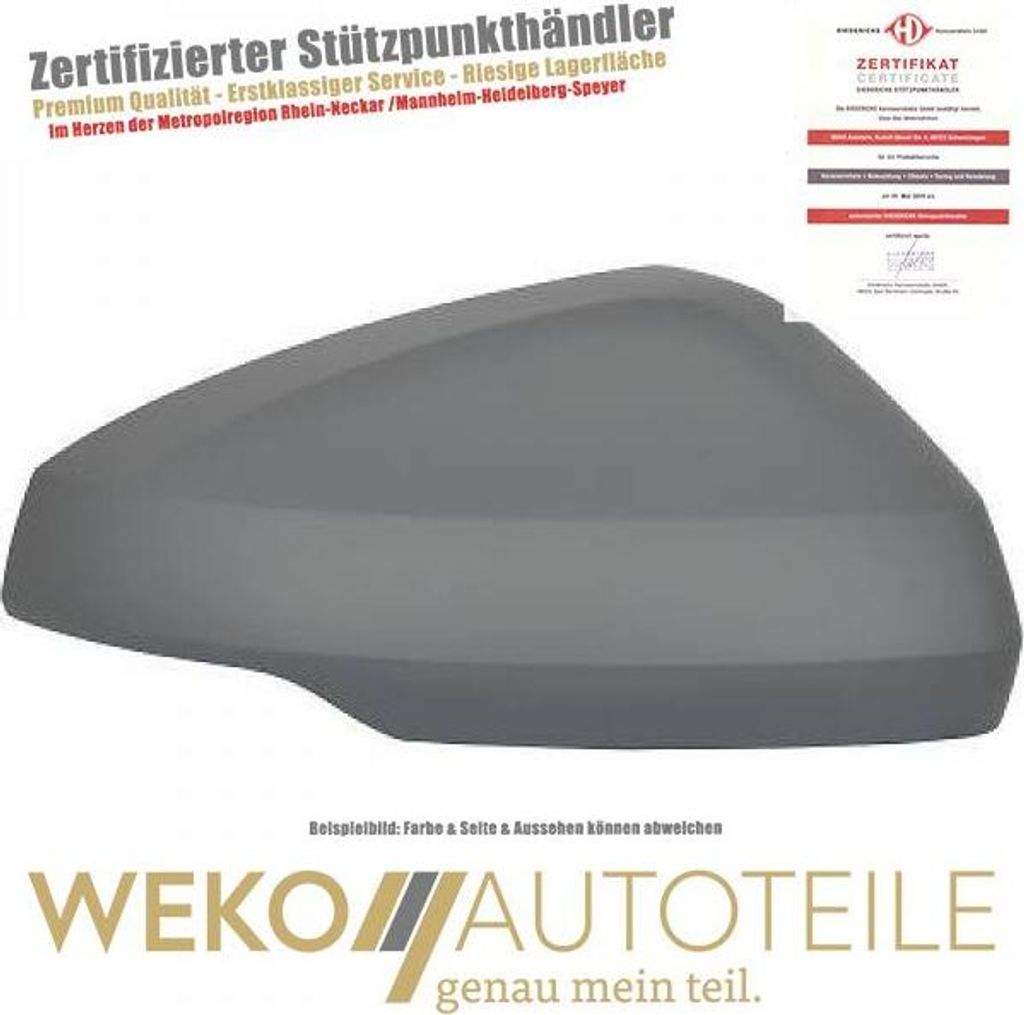 Abdeckung Außenspiegel rechts DIEDERICHS 2209228 für VW