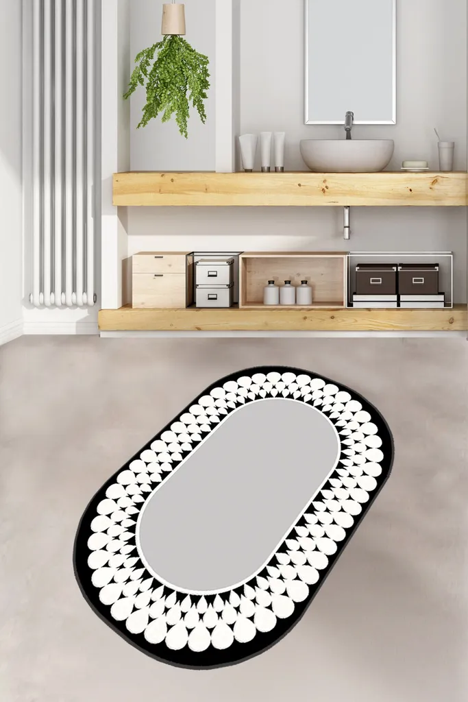 Mijolnir Balloch 70x120 Tappeto Bagno Multicolore | Comfort Premium