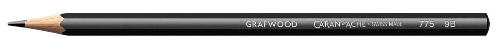 Künstlerischer Graphitstift "Grafwood", 9B, CARAN D'ACHE 775.259