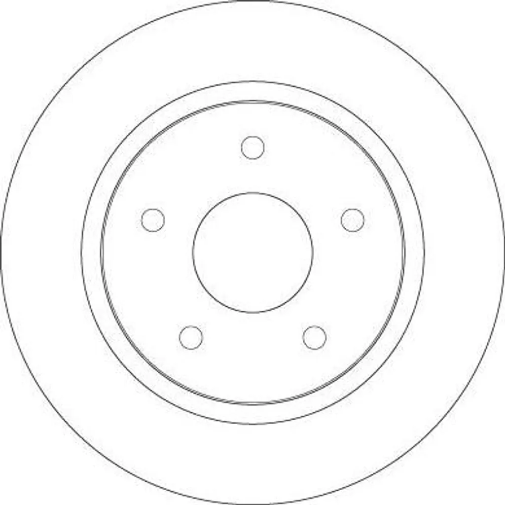 Disque de frein haute teneur en carbone TRW DF6325 OE 4721996AB