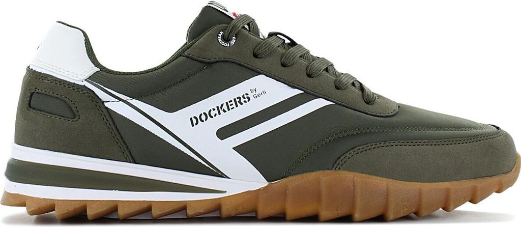 DOCKERS by Gerli 54HY002 - Herren Schuhe Sneakers Grün 702800 , EU 41 UK 7