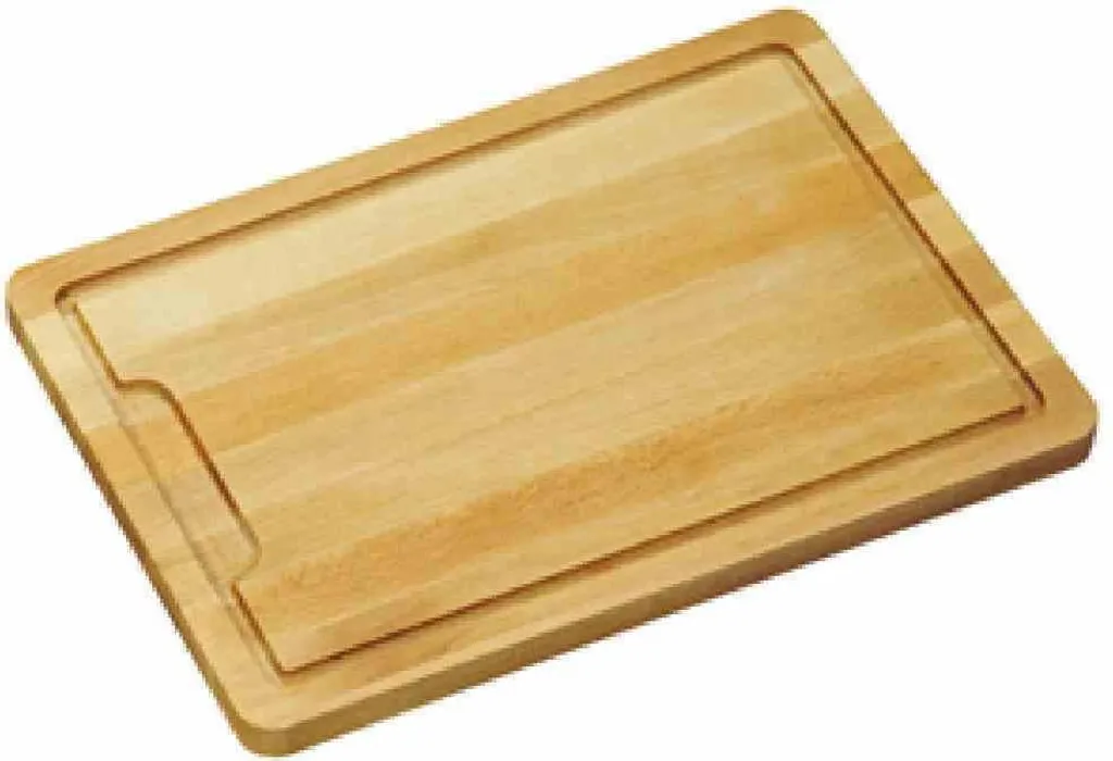 Planche à découper en hêtre anti-rayures - Protection plan 32x21 cm