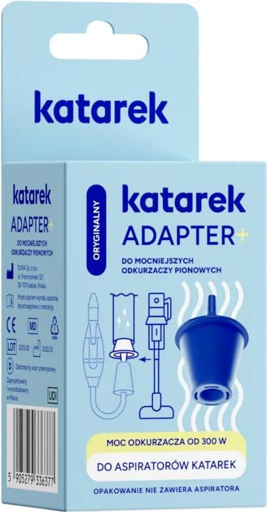 Adaptateur Katarek+ : Solution pour Aspirateur Balai Puissant +300W