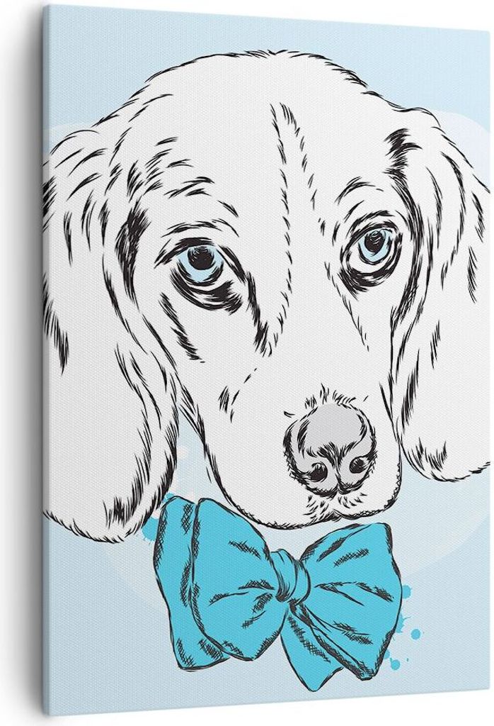 Bild auf Leinwand - Leinwandbild - Einteilig - Hund Produktbild 
