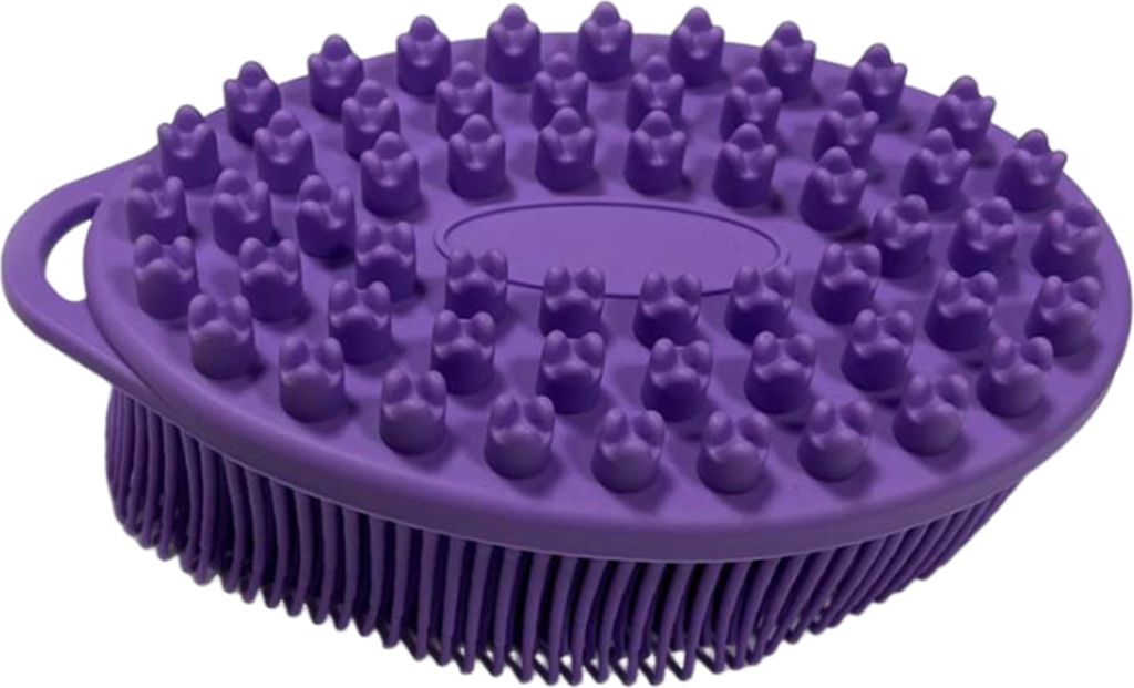 Silikon-Badebürste – Peeling, Reinigung und Abfallreduzierung – Revitalisieren Sie die Haut – Badebürste für einen nachhaltigen Lebensstil