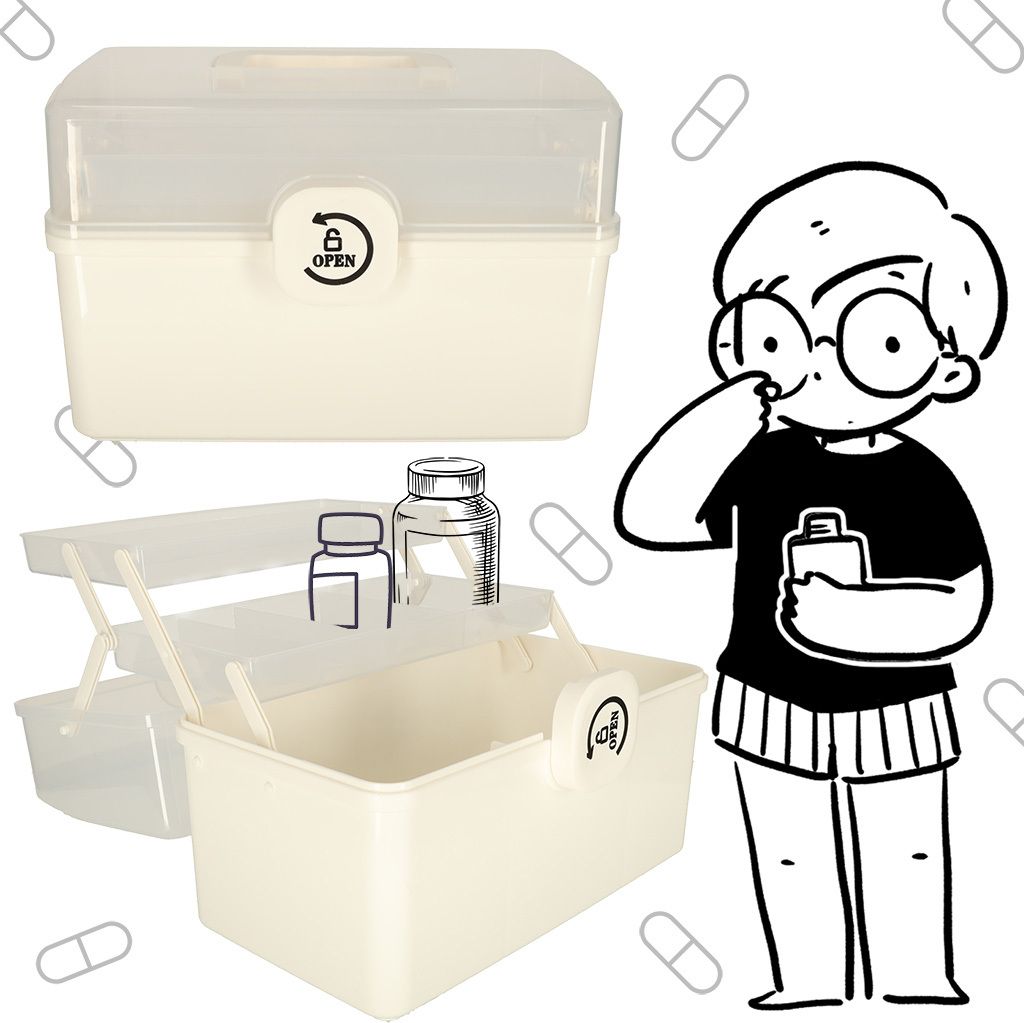 Creative Corner Organizér na léky skříňka na léky Obrázek produktu 4