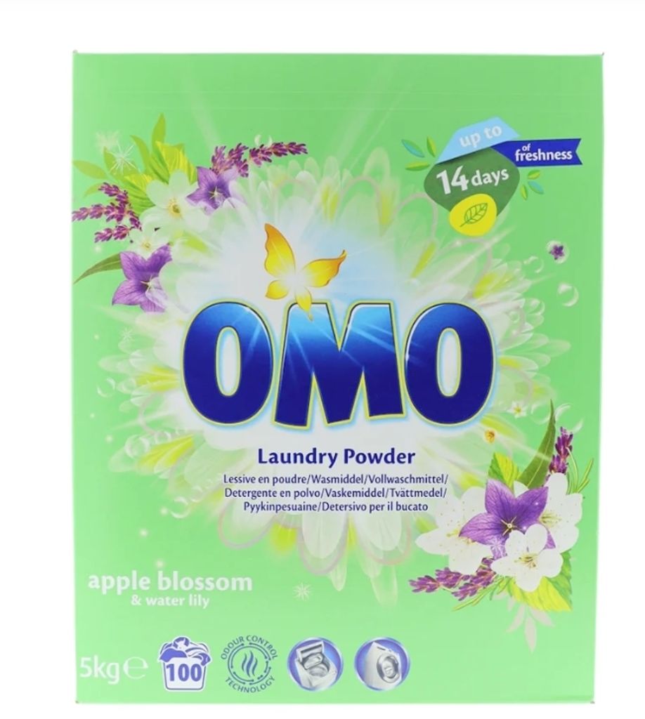 (DE) Omo Proszek do prania Jabłko, 100prań, 5kg  (PRODUKT Z Produktbild 