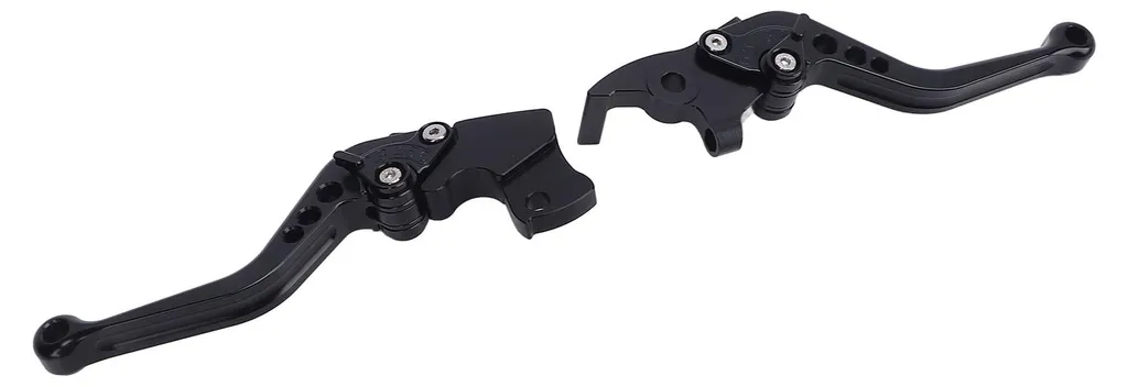 Leviers d'embrayage et frein moto pour un meilleur confort de route