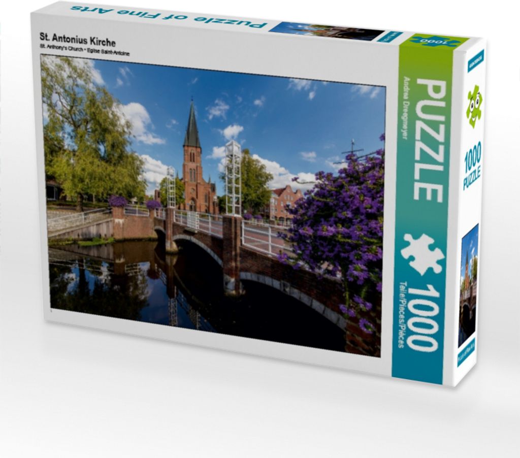 Calvendo St. Antonius Kirche 1000 Teile Puzzle quer 640x480mm, Dreegmeyer Andrea; 7419938