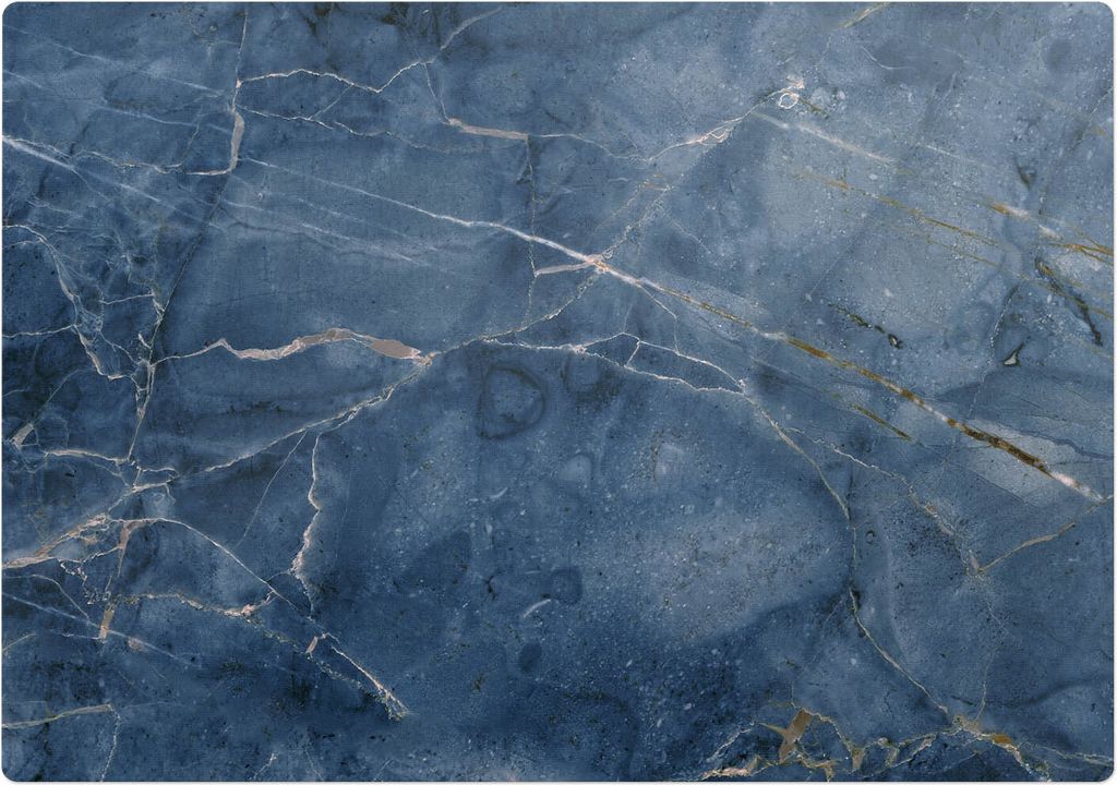 Marmorierte Adern – Bodenschutzmatte – Stuhlunterlage 100x100 cm – Rutschfest – Hartbodenmatte