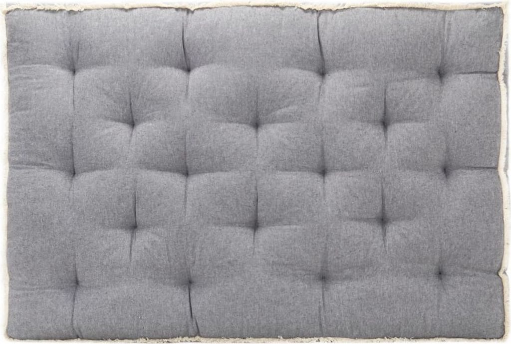 The Living Store Palettensofa-Kissen Anthrazit 120x80x10 cm