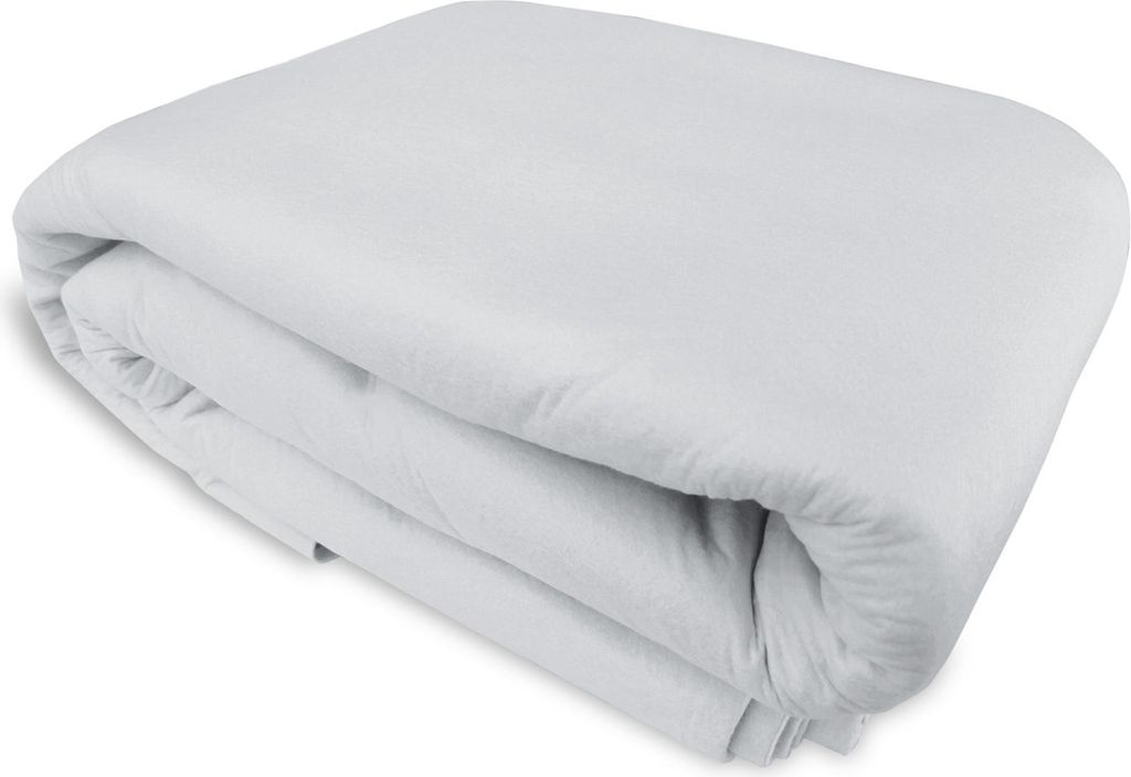 Trend Poolvlies | Boden | 300 g/m² | Weiß | Holzpool Modell 4 länglich