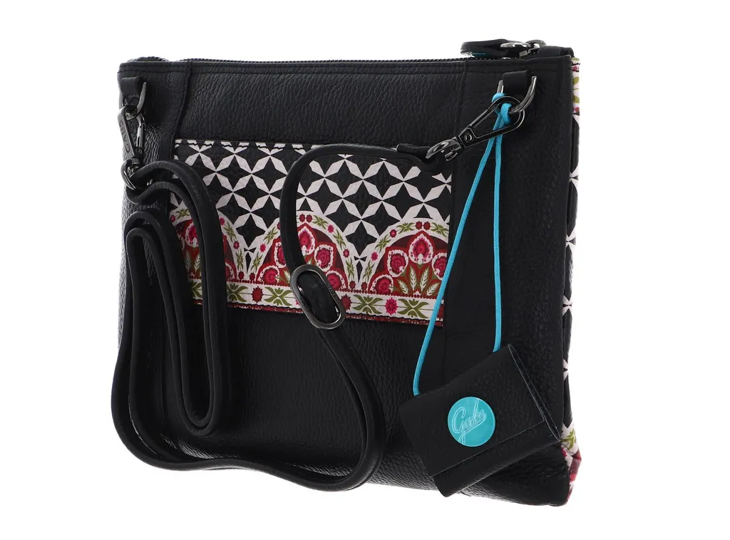 Gabs Pelle borsa a tracolla Beyonce Holiday TG Shoulderbag Optical + Fiori multicolore - 4