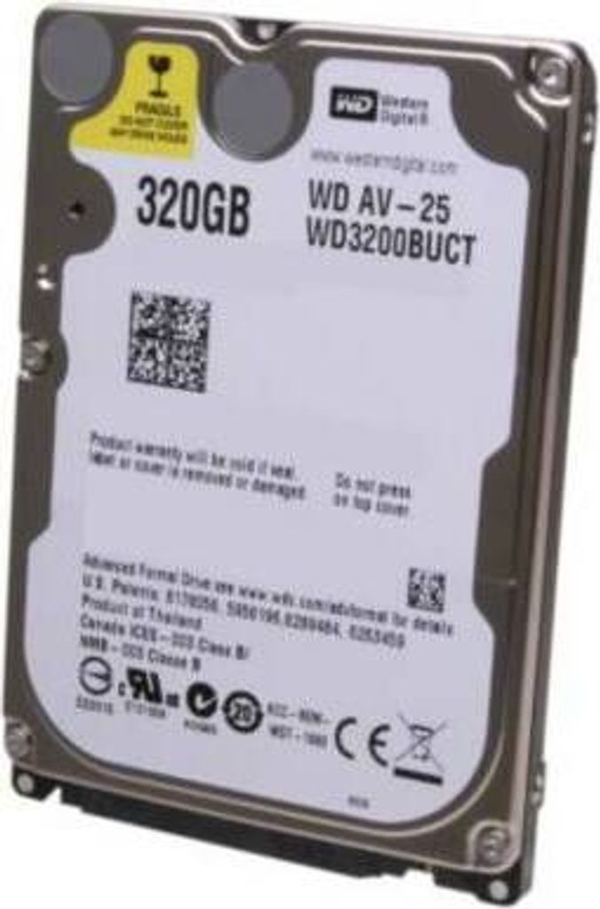 Western Digital WD3200BUCT AV-25 320GB 2,5' Festplatte 5400rpm SATA II16MB cache