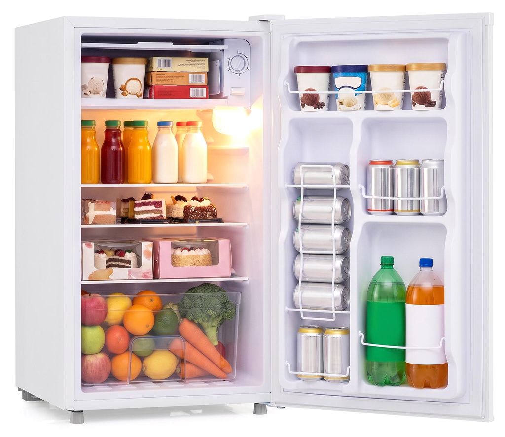 COSTWAY, mini refrigerador de 98 litros, nevera portátil Imagen del producto 