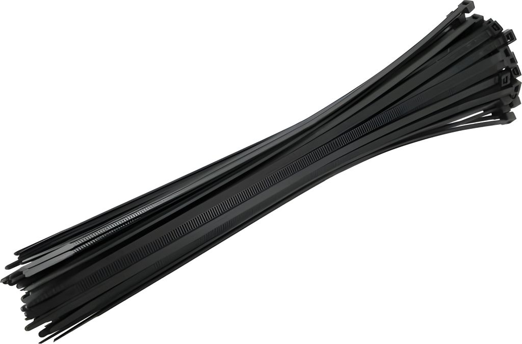 Kabelbinder Motoforce, 290x4.8mm, schwarz, (100 Stück) Produktbild 