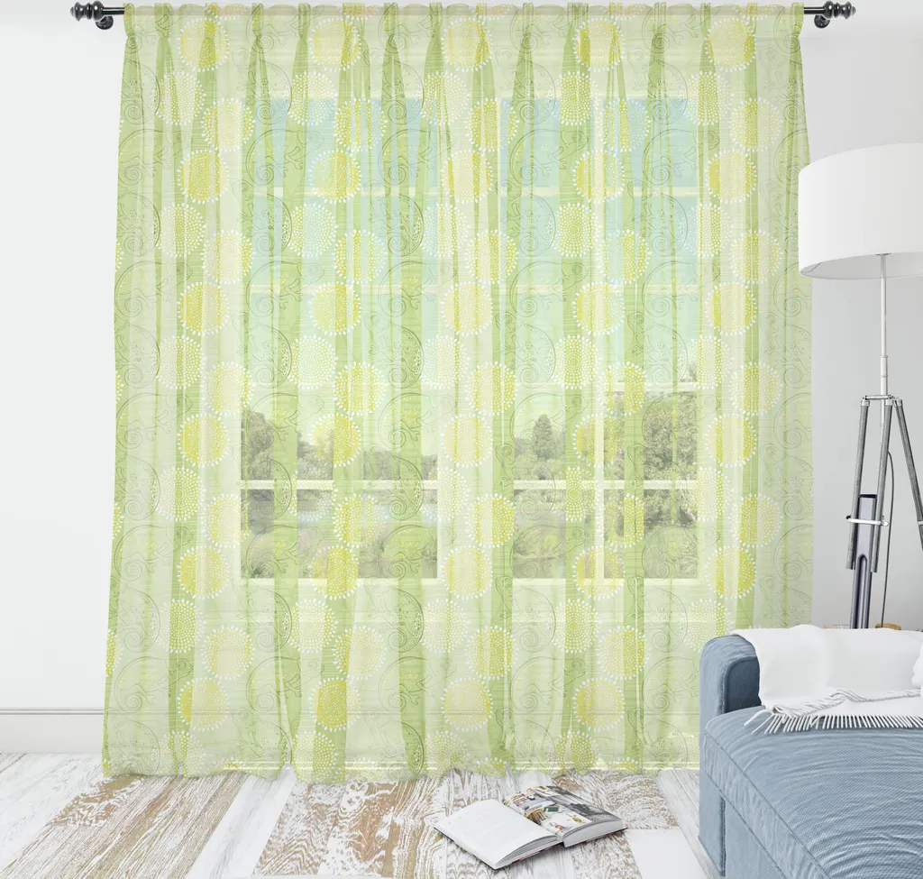 Arazzo Gigante Camaleonti Abakuhaus - Verde Avocado 274x274cm