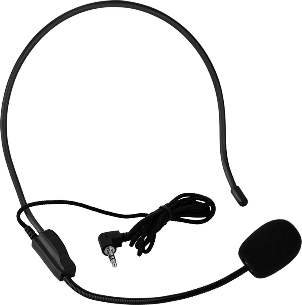 Mini Microfono Headset 3.5mm: Ottimizzato per Amplificazione Voce